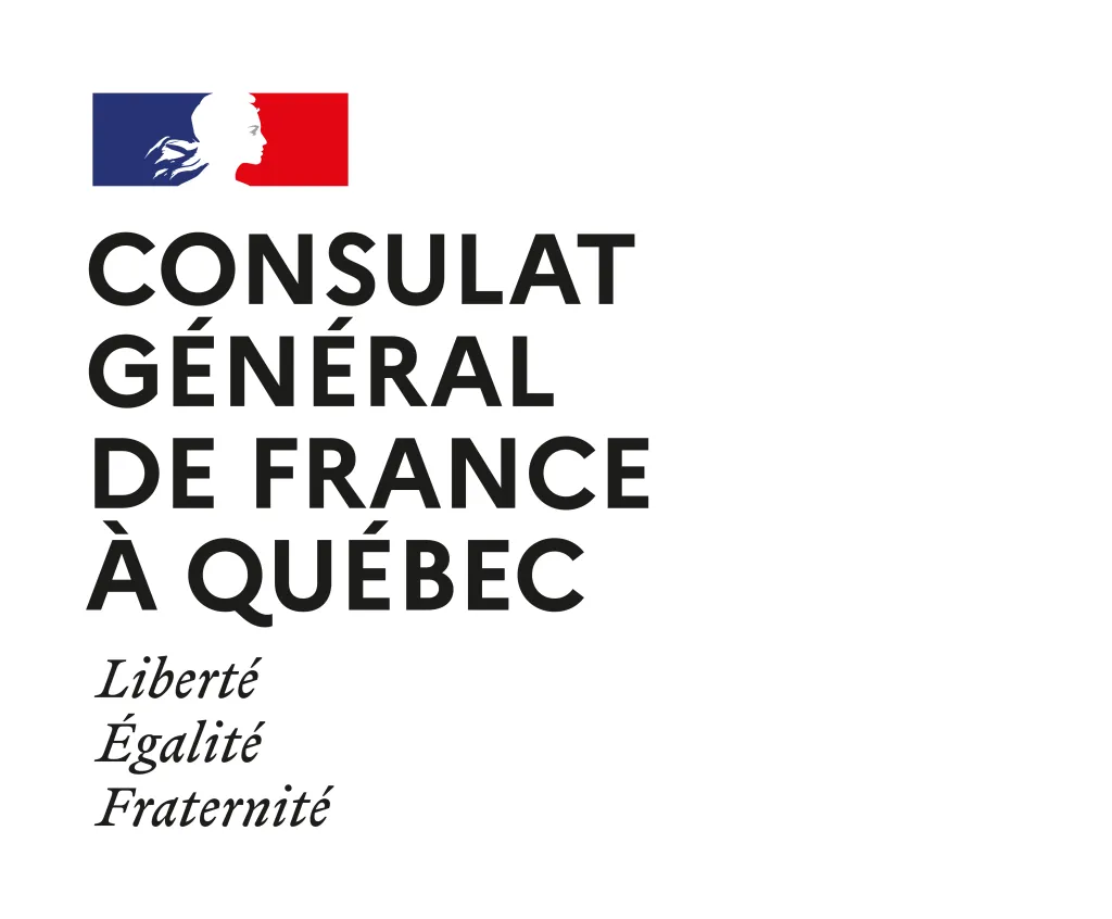 Logo_ Consulat générale de france à Québec